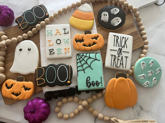 Halloween Dozen Cookie set